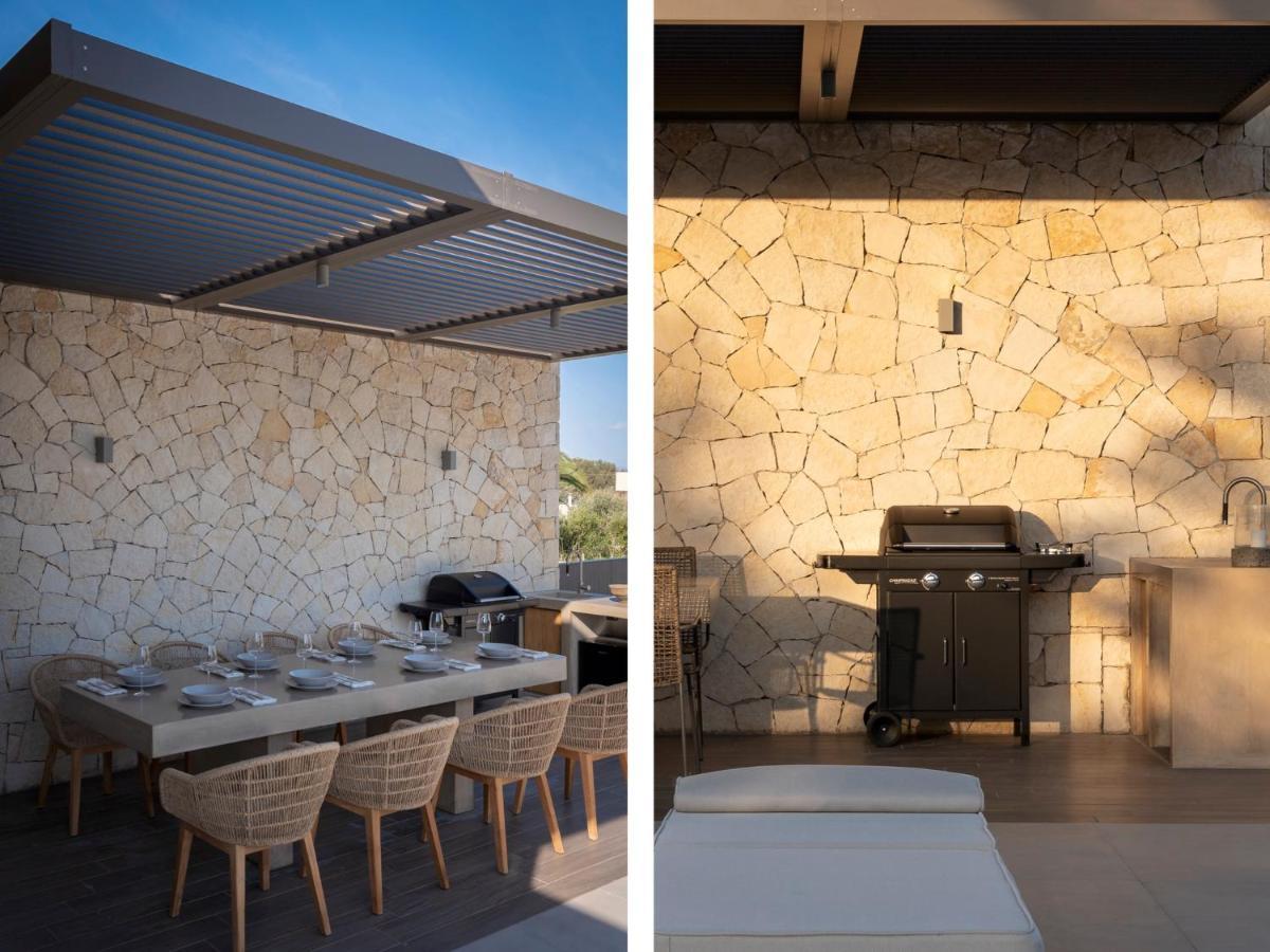 Athina Luxury Villa, With Pool & Walk To The Beach, By Thinkvilla Chania  Exterior foto